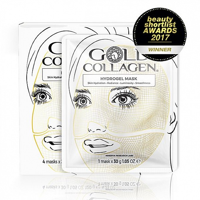 Gold Collagen Hydrogel Mask