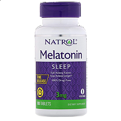 Melatonina Natrol TR 3mg 100 Comprimidos