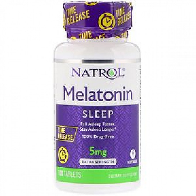 Melatonina Natrol 5mg T/R 100 tablets