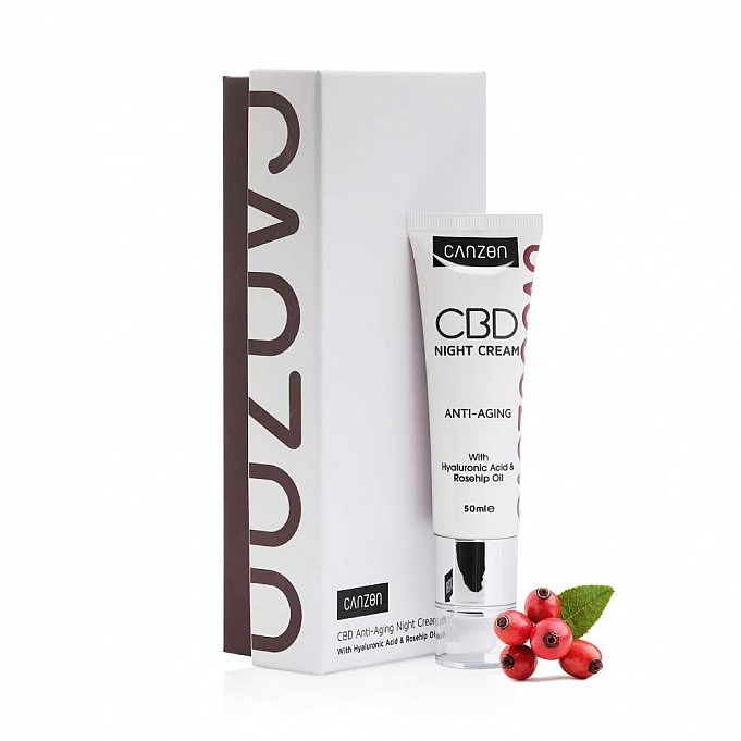 cbd antiaging  night cream 