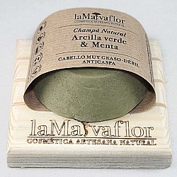 laMalvaflor Champú Arcilla Verde y Menta