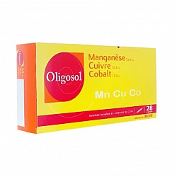 Labcatal Oligosol Manganèse Cuivre Cobalt (Mn Cu Co) 28 ampollas bebibles