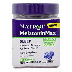 Natrol MelatoninMax 10mg 80 gummies