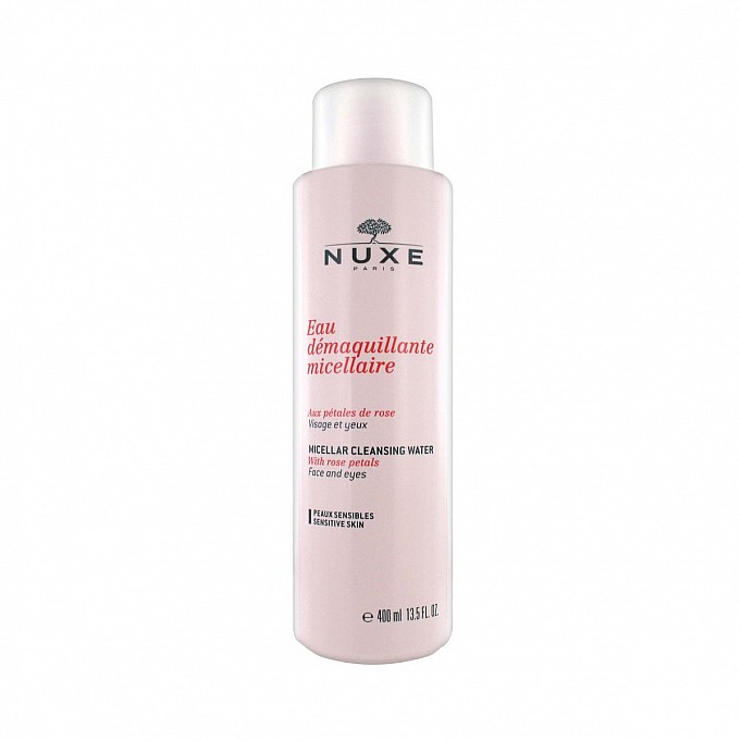 Nuxe Agua Desmaquillante Micelar con pétalos de rosa 400ml