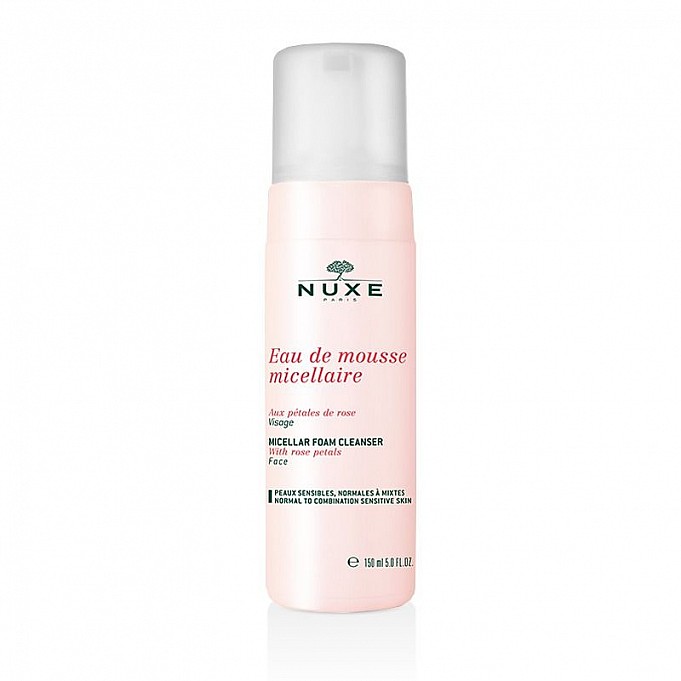 Nuxe Espuma micelar con pétalos de rosa 150ml