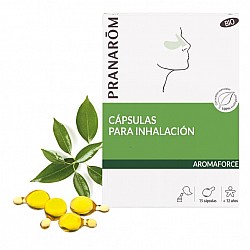 Pranarom cápsulas inhalación bio 15c