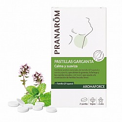 Pranarom pastillas garganta 21p