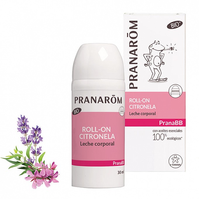 Pranarom Roll On Citronela Leche Corporal